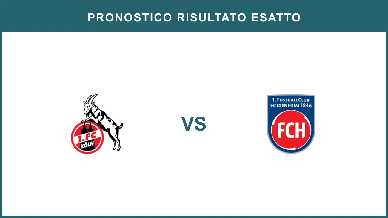 1. FC Köln vs 1. FC Heidenheim