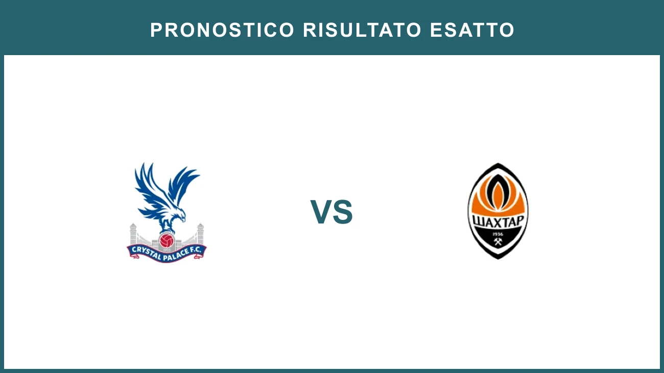 Crystal Palace vs Shakhtar Donetsk