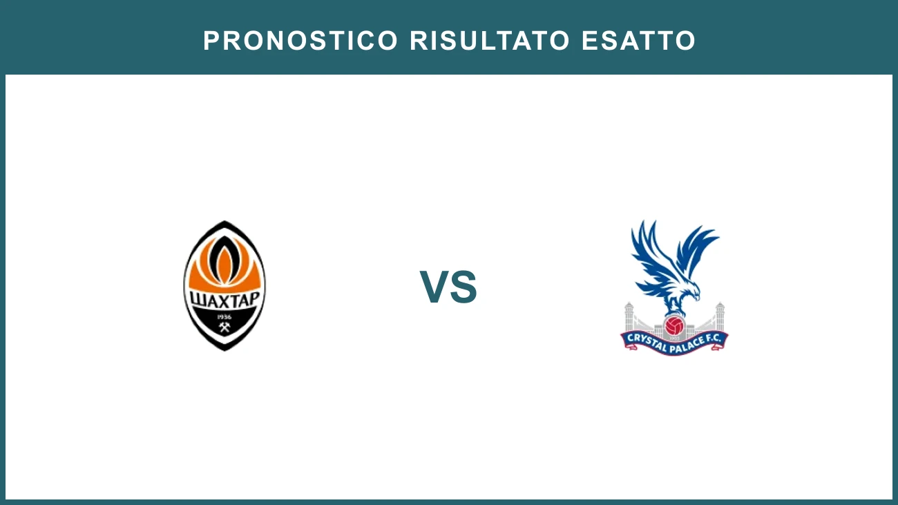 Shakhtar Donetsk vs Crystal Palace