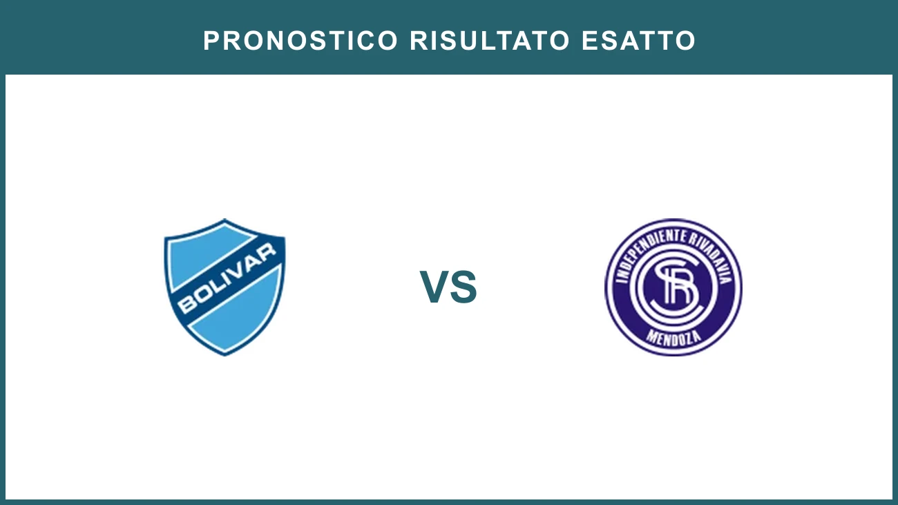 Bolívar vs Independ. Rivadavia