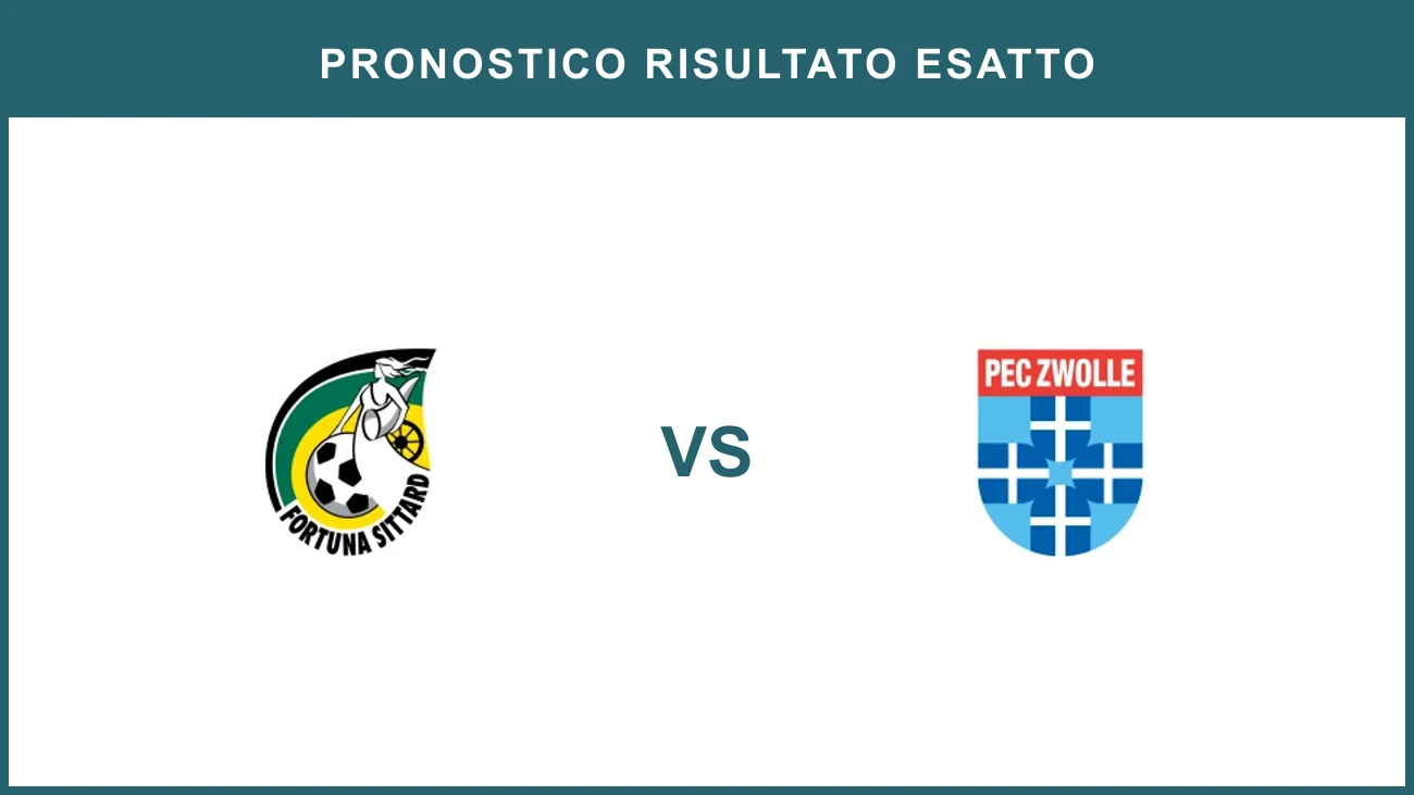 Fortuna Sittard vs PEC Zwolle