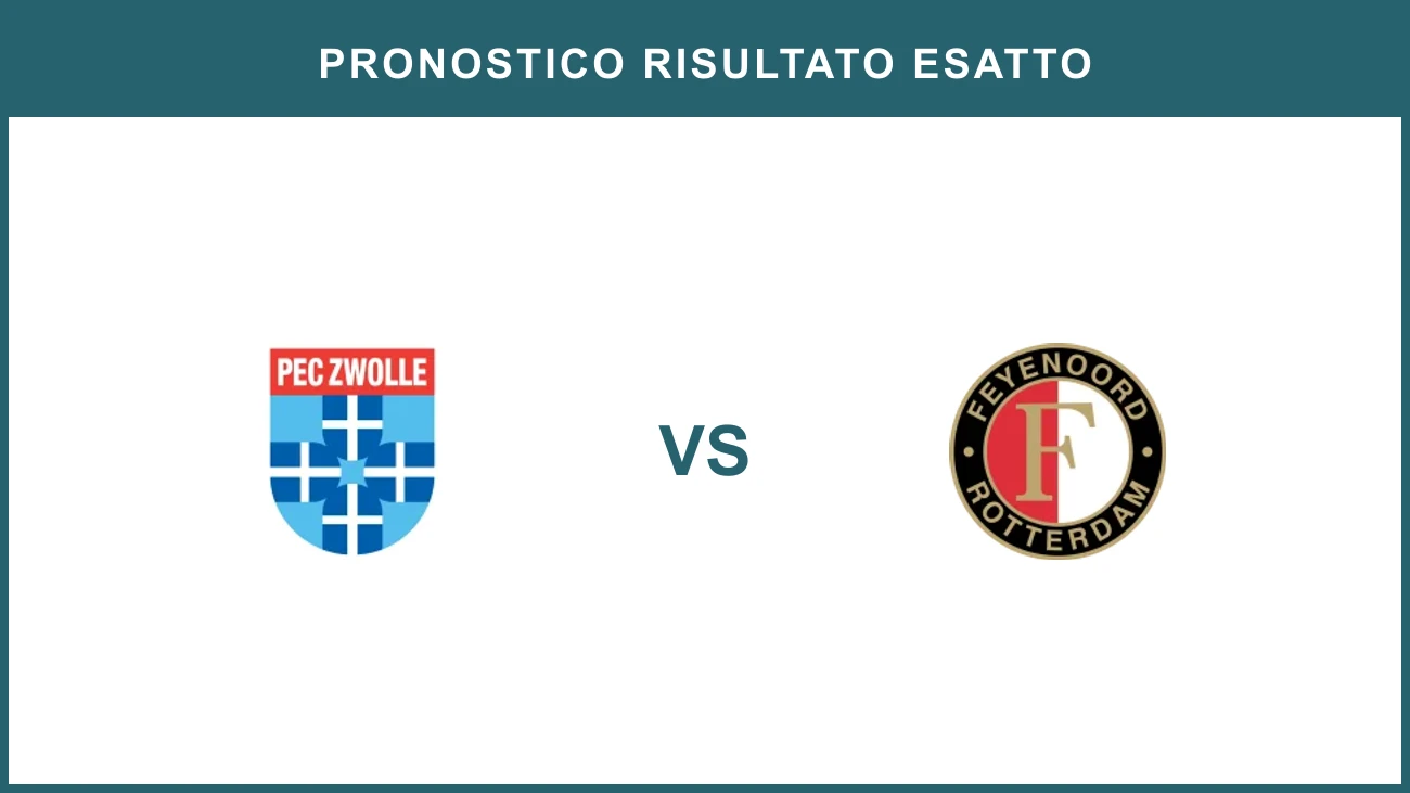 PEC Zwolle vs Feyenoord