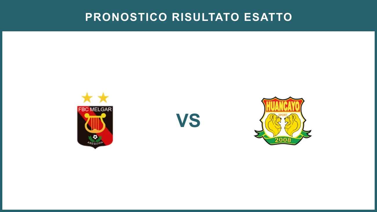 FBC Melgar vs Sport Huancayo