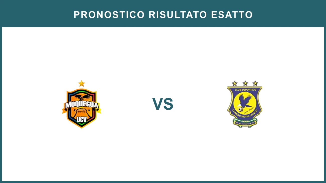 UCV Moquegua vs Comerciantes Unidos