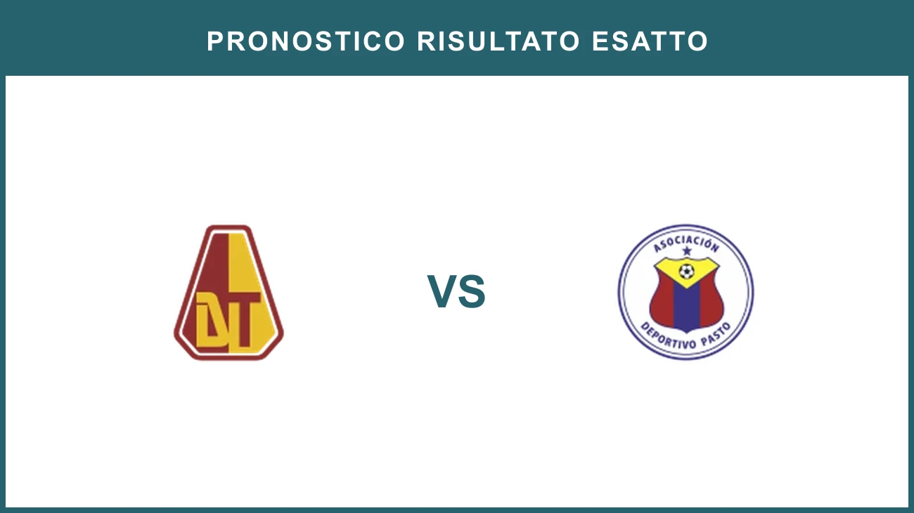 Deportes Tolima vs Deportivo Pasto