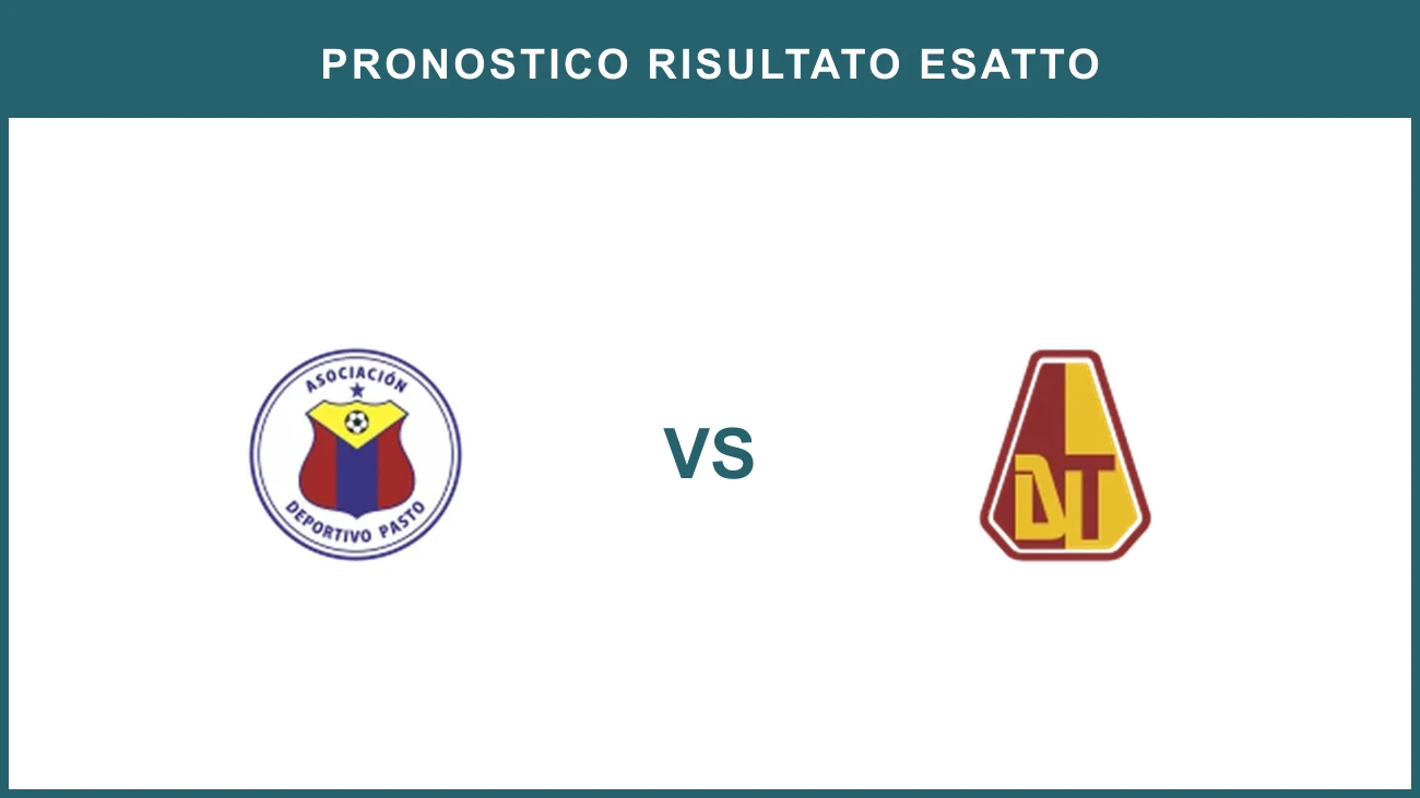 Deportivo Pasto vs Deportes Tolima