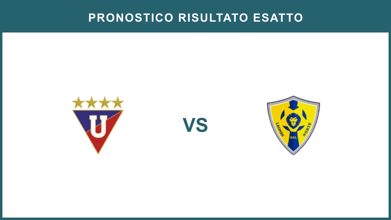 LDU de Quito vs Leones del Norte