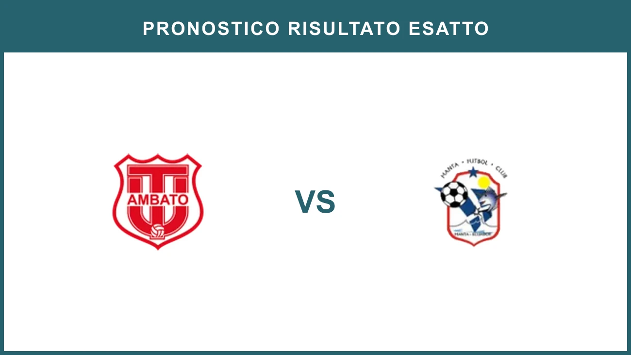 Tecnico Universitario vs Manta FC
