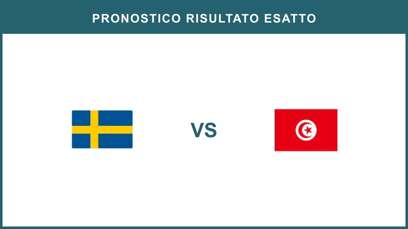 Sweden vs Tunisia