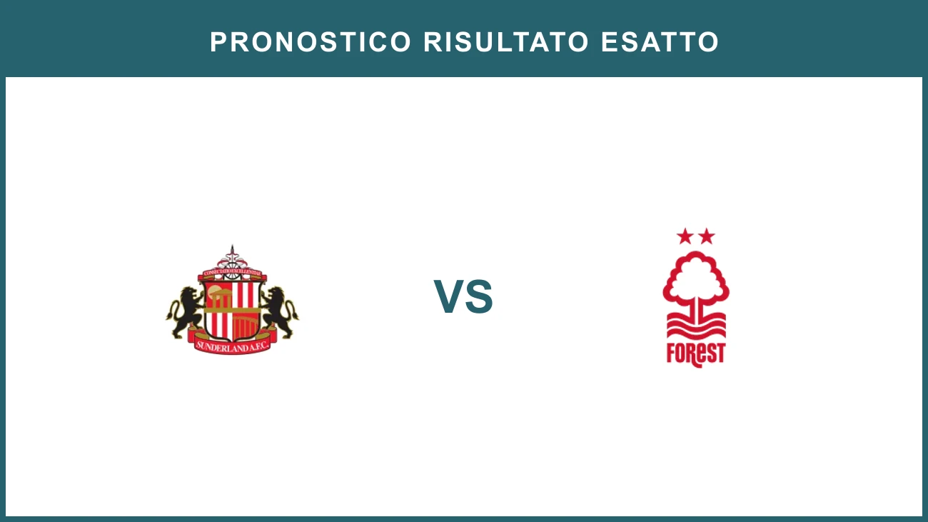 Sunderland vs Nottingham Forest