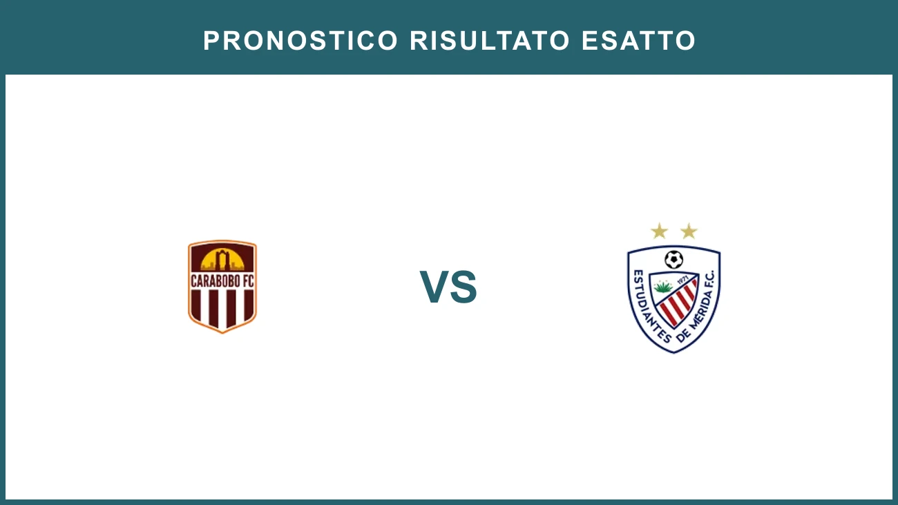 Carabobo FC vs Estudiantes de Merida FC