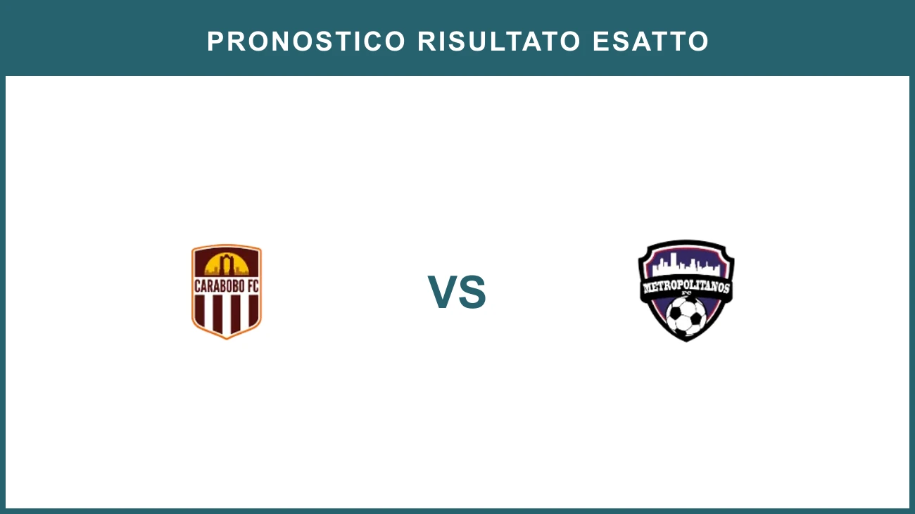 Carabobo FC vs Metropolitanos FC