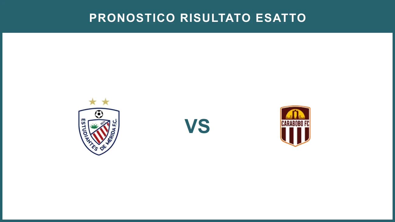 Estudiantes de Merida FC vs Carabobo FC