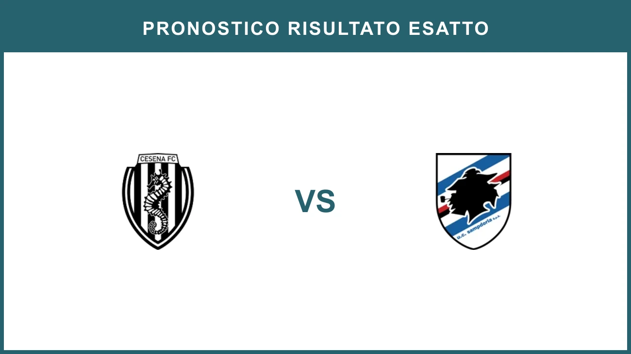 Cesena vs Sampdoria