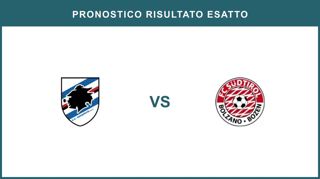 Sampdoria vs Sudtirol